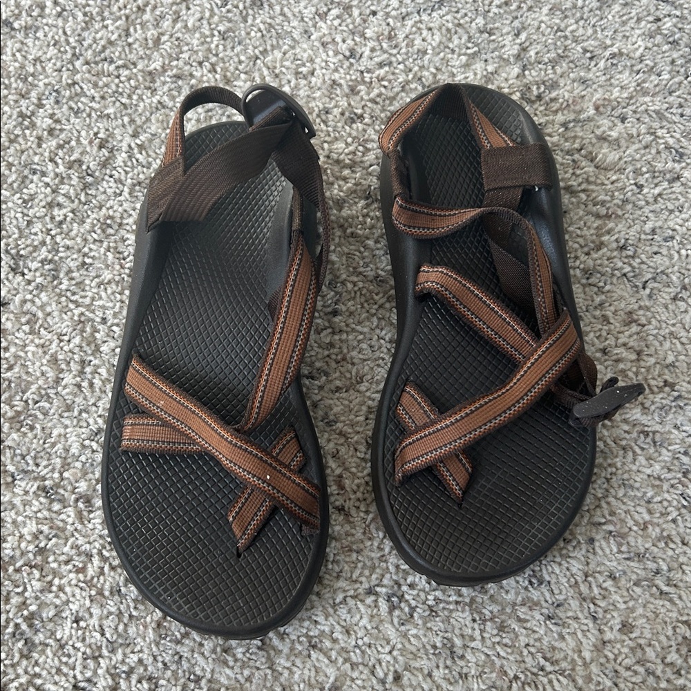 Chaco Brown and Black Sandals